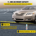 VEVOR Cable Protector Ramp 101x24.5x5 cm , 5 Packs 2 Channels Speed Bump Hump, Rubber Modular Speed Bump Rated 4989.5 kg Load Capacity, Protective Wire Cord Ramp Driveway Rubber Traffic Speed Bumps Cable Protector