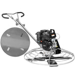 VEVOR Power Trowel, 46” Walk-Behind Cement Trowel with Float Pan, 14HP Gas-Powered Smooth Concrete Surface Finisher, Heavy Duty Commercial Screed Concrete Cement with Finishing Blade, Orange