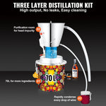 VEVOR 68.1 L Water Distiller Machine Brewing Equipment DIY Home Still