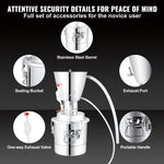 VEVOR 68.1 L Water Distiller Machine Brewing Equipment DIY Home Still