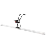 VEVOR Concrete Power Screed, 12 ft Aluminum Board Straight Edge Bar Set, 4 Stroke Cement Finishing Vibrating Motor with Height Adjustable Handles, High Efficient Concrete Tool 6500RPM
