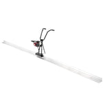 VEVOR Concrete Power Screed, 12 ft Aluminum Board Straight Edge Bar Set, 4 Stroke Cement Finishing Vibrating Motor with Height Adjustable Handles, High Efficient Concrete Tool 6500RPM