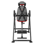 VEVOR Inversion Table, 300 lbs Capacity Heavy Duty Inversion Table, Decompression Back Stretcher Machine, Strength Training Equipment with Headrest, Ankle Lock, Adjustable Protective Belt, Red/Black