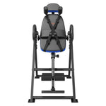 VEVOR Inversion Table, 300 lbs Capacity Heavy Duty Inversion Table, Decompression Back Stretcher Machine, Strength Training Equipment with Headrest, Ankle Lock, Adjustable Protective Belt, Blue/Black