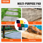 VEVOR Concrete Stamps Mat, 24 x 24 in, 7 pcs Concrete Texturing Skin Polyurethane Stamp Stone Tile Texture Mat