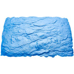 VEVOR Concrete Stamps Mat, 24 x 24 in, Concrete Texturing Skin Polyurethane Stamp Stone Tile Texture Mat, Slate floor Imprint Seamless Stamp Concrete Molds for Outdoor Decorative, Blue