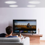VEVOR 4PCs 8 in/20.3 cm Ceiling Speakers 100W Flush Mount Ceiling & in-Wall Speakers