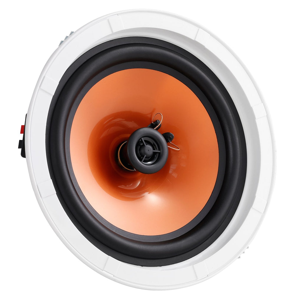 VEVOR 4PCs 8 in/20.3 cm Ceiling Speakers 100W Flush Mount Ceiling & in-Wall Speakers