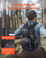 VEVOR Hydration Backpack, 25L Insulated Hydration Pack Backpack with 2L TPU Water Bladder, Hiking Water Backpack with Storage for Men Women, Hydro Water Daypack for Hiking Running Cycling Camping