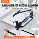 VEVOR Paper Cutter 43.2 cm A3 Guillotine Paper Trimmer 400 Sheet Capacity Metal Base