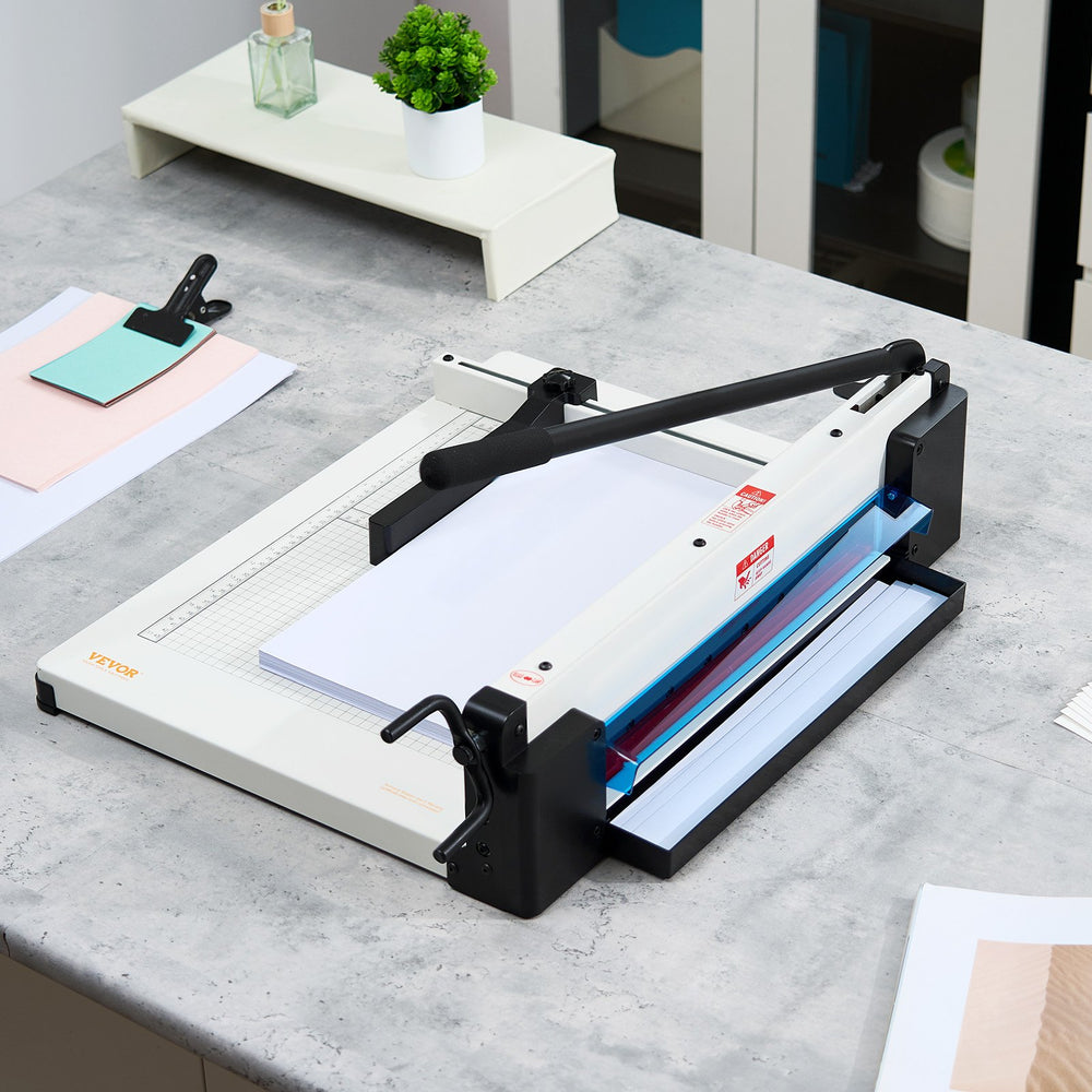 VEVOR Paper Cutter 43.2 cm A3 Guillotine Paper Trimmer 400 Sheet Capacity Metal Base