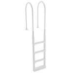 VEVOR Swimming Pool Ladder, 4-Step Double Handrails Stair, Non-slip Thickened Heavy Duty Steps, Load Capacity 300 lb, for 48-54 In Inground & Above-ground Pools of Any Deck Surface Indoor & Outdoor