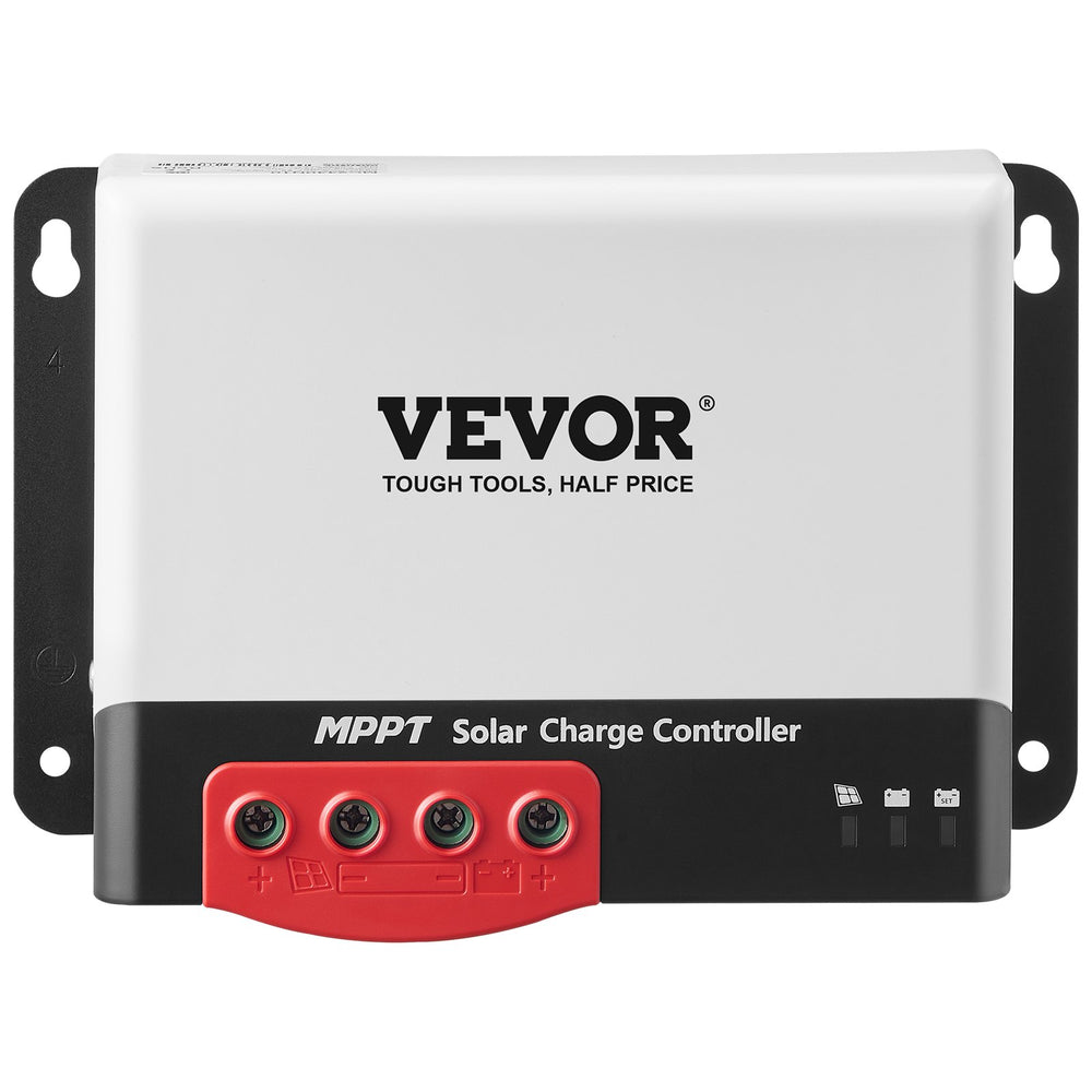 VEVOR 50A MPPT Solar Charge Controller, 12V / 24V Auto DC Input, Solar Panel Regulator Charger with Bluetooth Module, 98% Charging Efficiency for Sealed(AGM), Gel, Flooded and Lithium Battery Charging