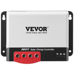VEVOR 50A MPPT Solar Charge Controller, 12V / 24V Auto DC Input, Solar Panel Regulator Charger with Bluetooth Module, 98% Charging Efficiency for Sealed(AGM), Gel, Flooded and Lithium Battery Charging