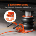 VEVOR Air Jack 3 Ton/2993.7 kg Pneumatic Jack with Heightened Column for Sedan