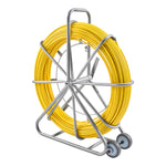 VEVOR Fish Tape Puller Fiberglass 200mx7,9mm (656 ft 5/16 in) Wire Cable Running Duct Rodder