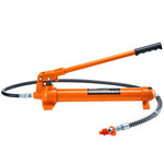 VEVOR 12 Ton Porta Power Kit, Portable Hydraulic Jack with 4.6 ft/1.4 m Oil Hose, Auto Body Frame Repair Kit with Storage Case for Car Repair, Truck, Farm