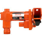 VEVOR Fuel Transfer Pump, 12V DC 16 GPM 1/4 HP, Gasoline Extractor Pump with Automatic Nozzle, Discharge Hose & Suction Pipe for Gasoline, Diesel, Kerosene, Ethanol & Methanol Blends, and Biodiesel
