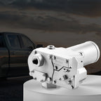 VEVOR Fuel Transfer Pump, 12V DC 57L/min(15 GPM) 149W(1/5 HP), Gear-Type Electric Diesel Transfer Pump with Auto Shut-Off Fuel Nozzle, Long Inlet & Outlet Hose for Gasoline, Diesel, Kerosene, Ethanol Blends
