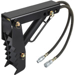 VEVOR Hydraulic Backhoe Thumb, 45.72 cm 12.70 mm Thickness Heavy Duty Excavator Thumb, Black Steel Weld On Thumb Attachments with Hydraulic Cylinder, Mechanical Hydraulic Thumb for Backhoe/Excavator