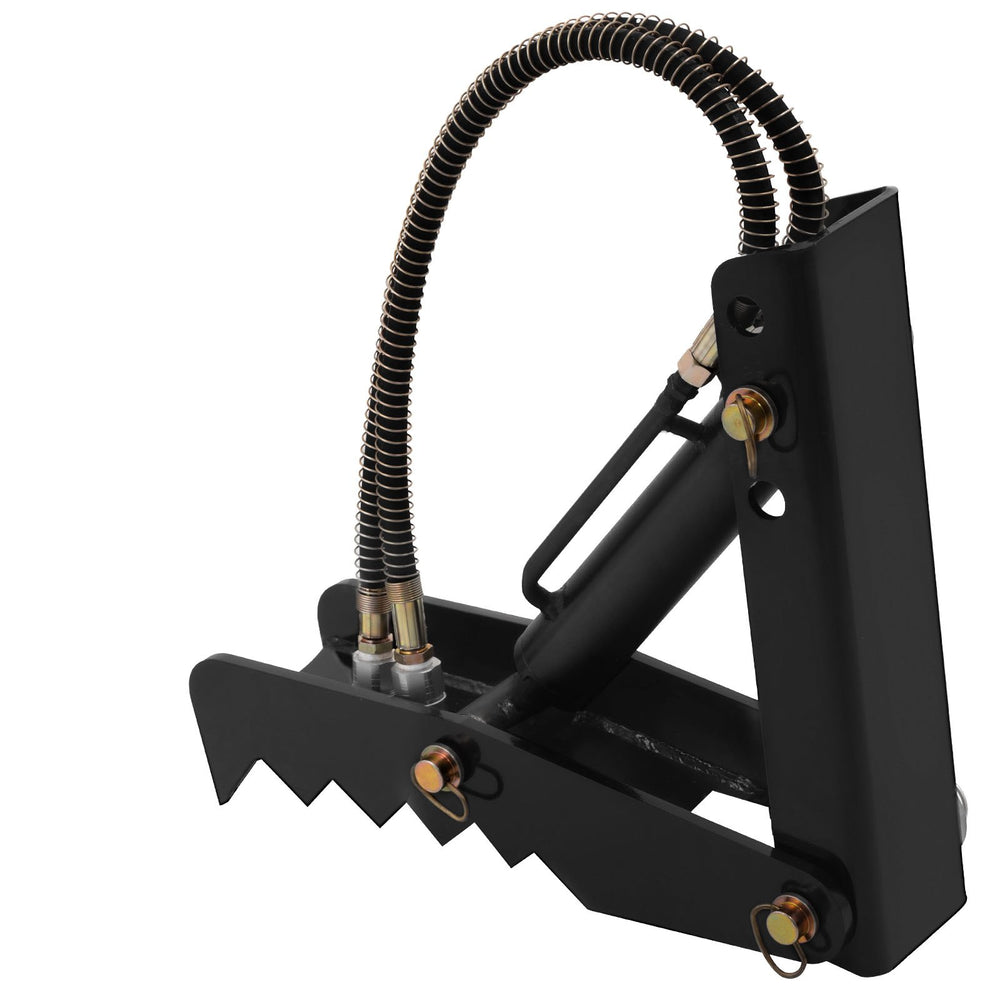 VEVOR Hydraulic Backhoe Thumb, 45.72 cm 12.70 mm Thickness Heavy Duty Excavator Thumb, Black Steel Weld On Thumb Attachments with Hydraulic Cylinder, Mechanical Hydraulic Thumb for Backhoe/Excavator