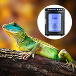 VEVOR Black Reptile Incubator 25L Scientific Lab Incubator Digital Incubator Cooling and Heating 5-42°C Reptile Egg Incubator 12V/110V Work for Small Reptiles