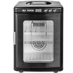 VEVOR Black Reptile Incubator 25L Scientific Lab Incubator Digital Incubator Cooling and Heating 5-42°C Reptile Egg Incubator 12V/110V Work for Small Reptiles