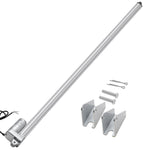 VEVOR 12V Linear Actuator, 1016mm Stroke IP65 Waterproof Linear Actuator, 3000N 5mm/s Motion Actuators with Mounting Bracket for Solar Trackers, Industrial Machinery, Door Opener