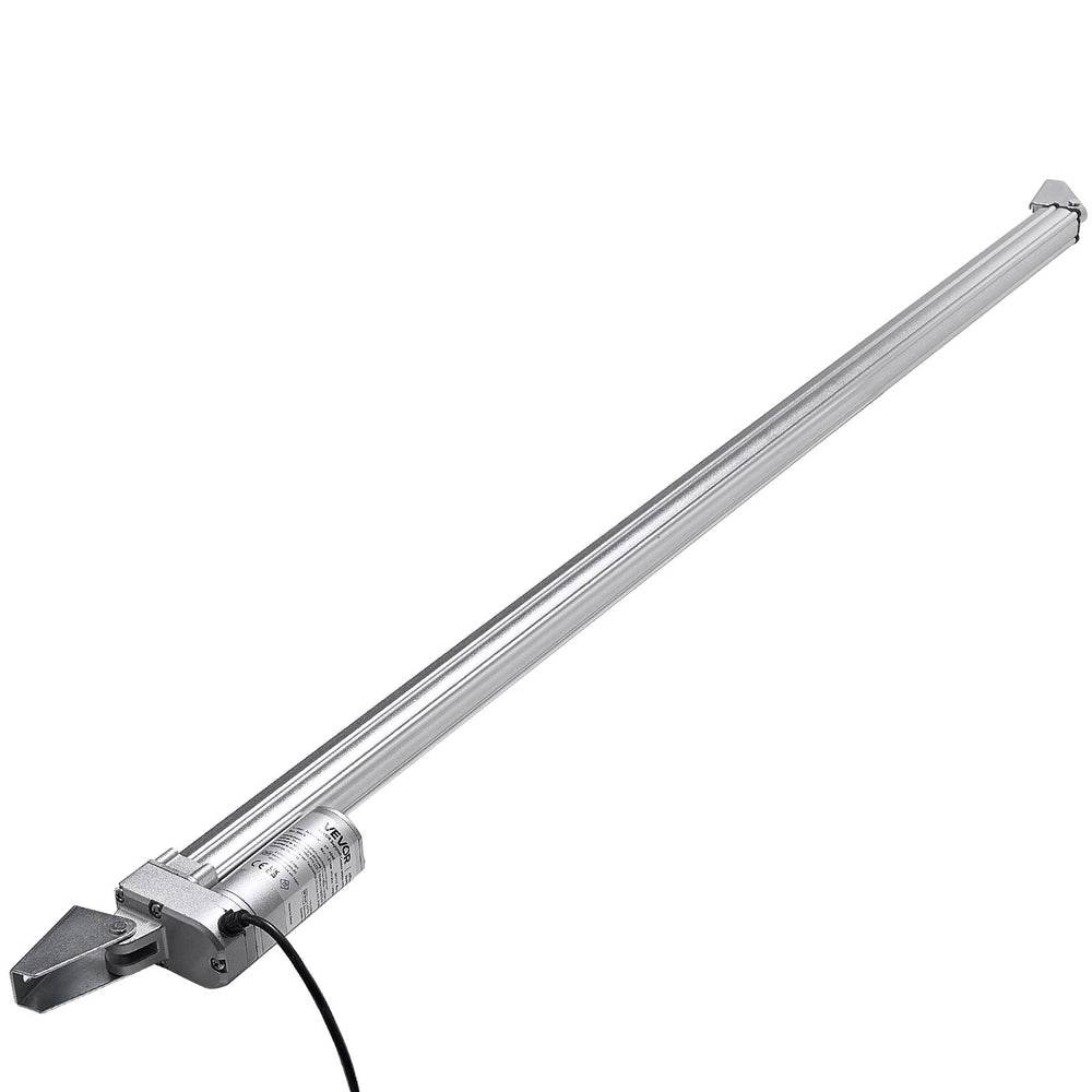 VEVOR 12V Linear Actuator, 1016mm Stroke IP65 Waterproof Linear Actuator, 3000N 5mm/s Motion Actuators with Mounting Bracket for Solar Trackers, Industrial Machinery, Door Opener