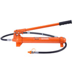 VEVOR 12 Ton Porta Power Kit, Hydraulic Ram with Pump with 4.6 ft/1.4 m Oil Hose, Portable Hydraulic Jack with Storage Case for Automotive, Garage, Farm, Mechanic (26455 LBS)