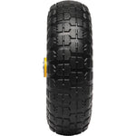 VEVOR Solid PU Run-Flat Tire Wheel Flat Free Tubeless Tire 25.4 cm 2-Pack 181.4 kg