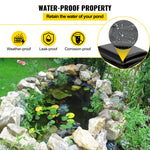 VEVOR LLDPE Pond Liner 6 x 7.6 m, Pond Liner 20 Mil, Fish Pond Liners for Waterfall, Pond and Fish Ponds