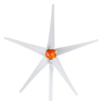 VEVOR 500W Wind Turbine Generator, 12V Wind Turbine Kit, 5-Blade Wind Power Generator with MPPT Controller, Adjustable Windward Direction & 2.5m/s Start Wind Speed, Suitable for Home, Farm, RVs, Boats