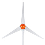VEVOR 500W Wind Turbine Generator, 12V Wind Turbine Kit, 3-Blade Wind Power Generator with Anemometer, MPPT Controller & Adjustable Windward Direction, Suitable for Home, Farm, RVs, Boats