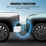 VEVOR Rear Step Bumper, Compatible with 2008-2016-Ford F250/Ford F350 Super Duty, Chrome Steel Back Bumper, Assembly Replacement Rear Bumper with License Plate Light and Step Pad, for FO1103148