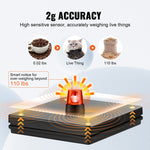 VEVOR Shipping Scale Digital Postal Scale 49.9 kg x 2 g, AC/DC Package LCD