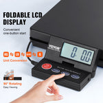 VEVOR Shipping Scale Digital Postal Scale 49.9 kg x 2 g, AC/DC Package LCD