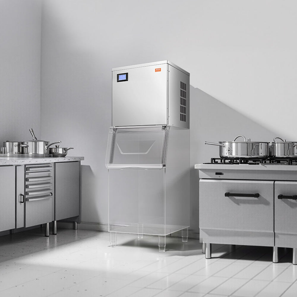 VEVOR Commercial Ice Maker 400 lbs/Day Self-Cleaning Ice Machine - Head Only
