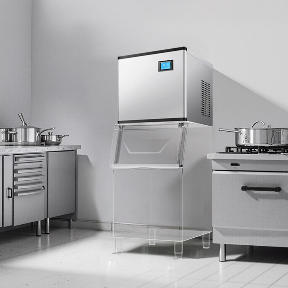 VEVOR Commercial Ice Maker 500 lbs/24 h Self-Cleaning Ice Machine - Head Only
