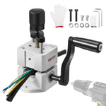 VEVOR Manual Wire Stripper Stripping Machine 1,5-25 mm (0.06-1 in) Hand or Drill Powered