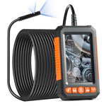 VEVOR Endoscope Camera with Lights Dual Lens Borescope 1499.6 cm Cable 10.9 cm Screen