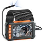 VEVOR Endoscope Camera with Lights Dual Lens Borescope 1499.6 cm Cable 10.9 cm Screen
