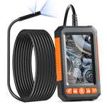 VEVOR Endoscope Camera with Lights Dual Lens Borescope 499.9 cm Cable 10.9 cm Screen