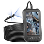 VEVOR Endoscope Camera with Lights Triple Lens Borescope 499.9 cm Cable 12.7 cm Screen