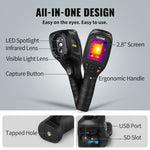 VEVOR Infrared Thermal Imager Thermal Camera IR Resolution 240x180 7.1 cm LCD Screen