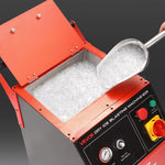 VEVOR Dry Ice Blasting Machine, 11LBS (5KG) Capacity Dry Ice Cleaning Machine with 4 Nozzles, Adjustable Pressure & Dry Ice Amount, Movable Blaster Cleaner for Automotive Ship Aviation Chemical