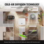 VEVOR Scent Air Machine for Home 480ML Cold Air Diffuser 2500sq.ft Waterless