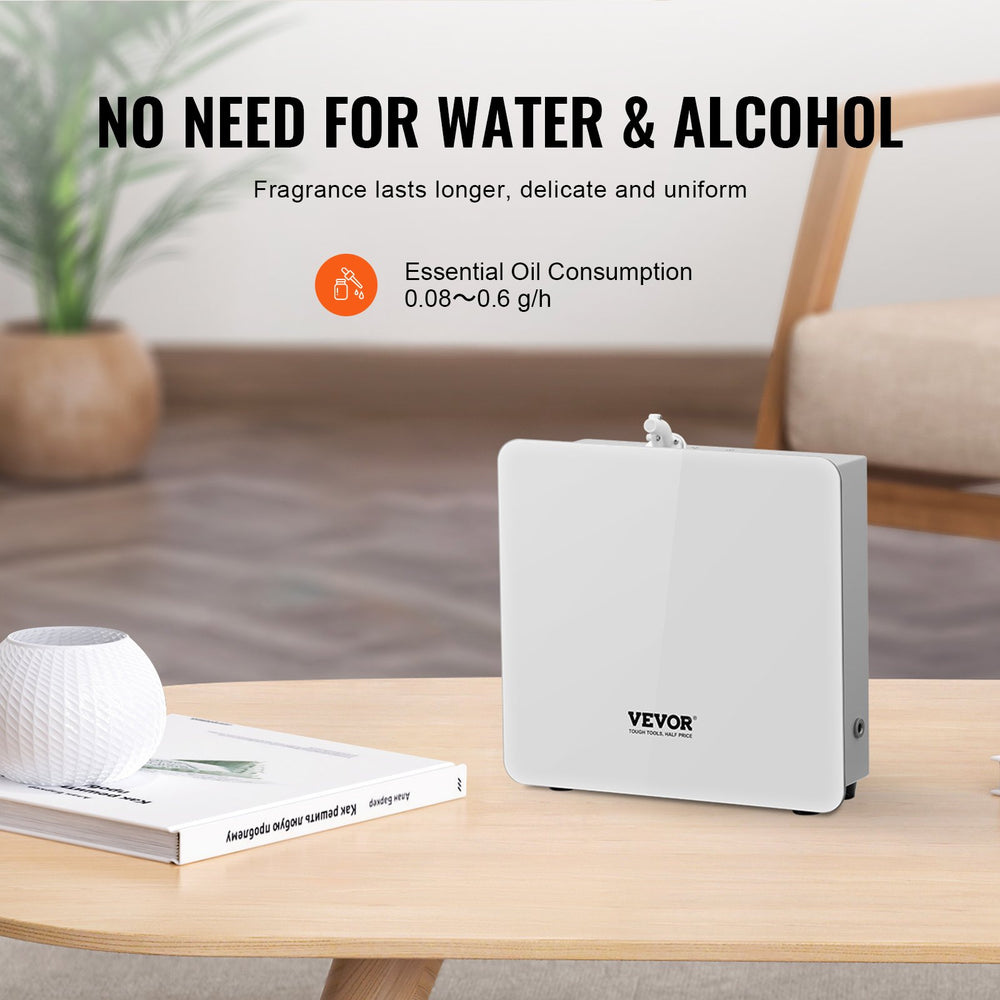 VEVOR Scent Air Machine for Home 480ML Cold Air Diffuser 2500sq.ft Waterless