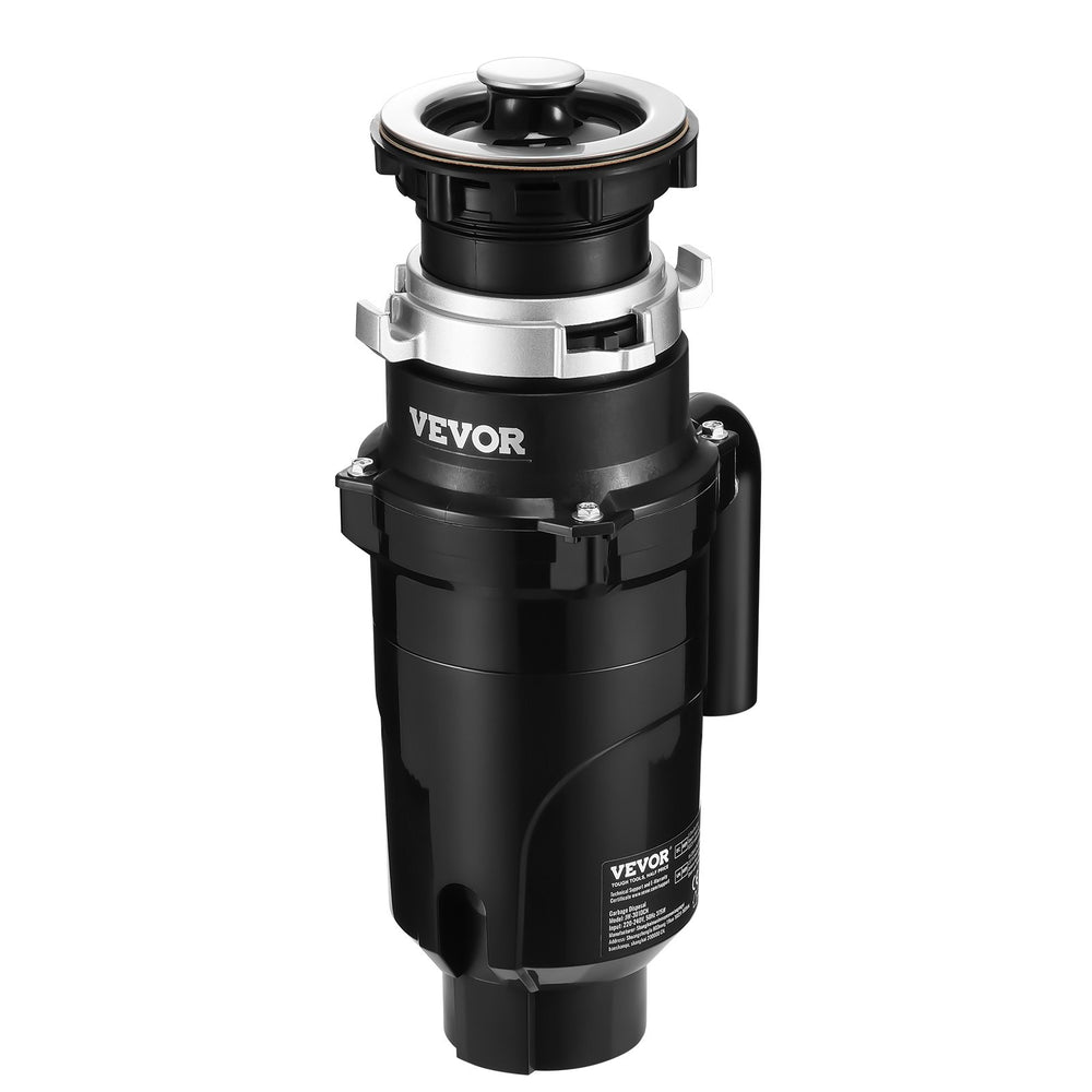 VEVOR Garbage Disposal 1/2 HP Continuous Food Waste Disposer 3820 RPM EZ Connect