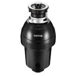 VEVOR Garbage Disposal 1 HP Continuous Food Waste Disposer 3960 RPM EZ Connect
